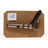 Pfeife mit Winkelanschluss für Doll Dampfmaschinen, Gewinde 5 mm