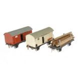 3 Erno Güterwagen, Spur 0, HL, LS, L 17,5, Z 3