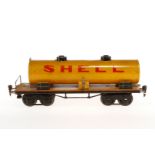 Märklin Shell Kesselwagen 1954, Spur 1, HL, NV, L 31,5, zum Herrichten