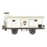 Märklin Münchner Kindl Bierwagen 1988, Spur 1, HL, mit BRHh und 2 ST, LS und gealterter Lack, L