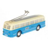 Brawa Trolley-Bus, creme/blau, Kunststoff, Z 3