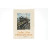 Heft ”Hundert Jahre Deutsche Eisenbahnen 1835-1935”, Alterungsspuren