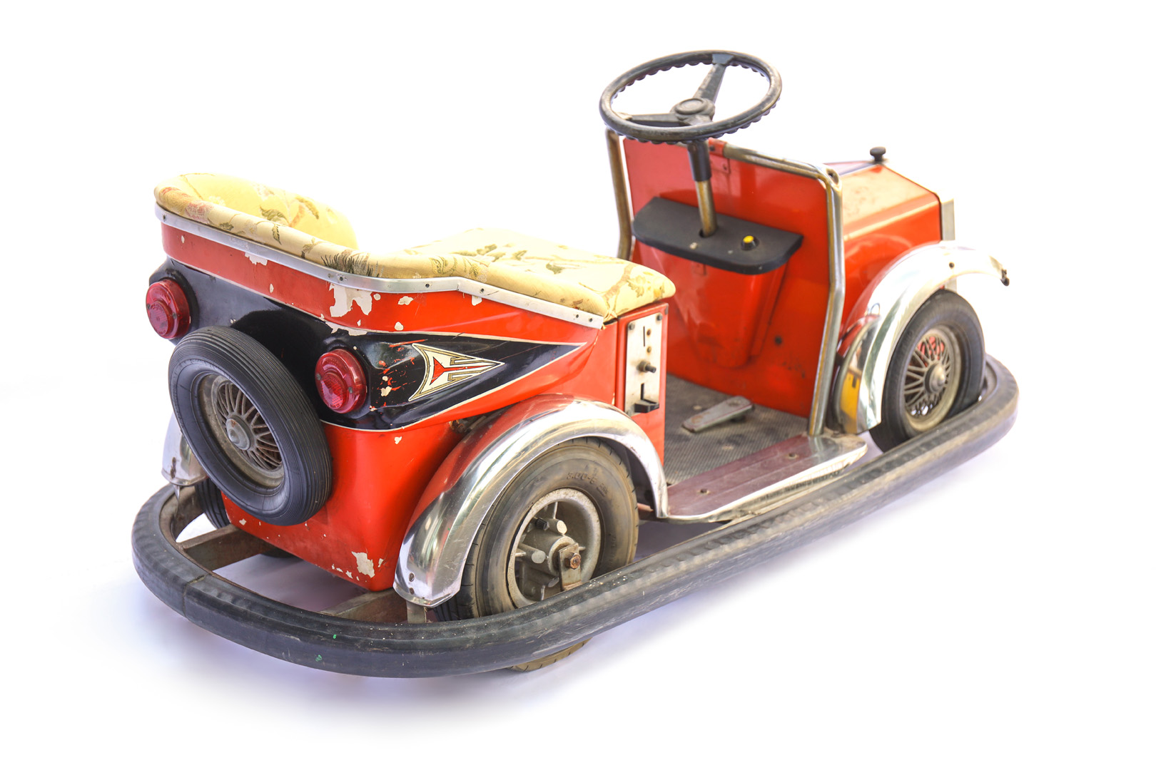 Autoscooter ”Baby Rolls”, 60iger Jahre, lackiert, mit Elektromotor, Batterie und Beleuchtung, - Image 2 of 7