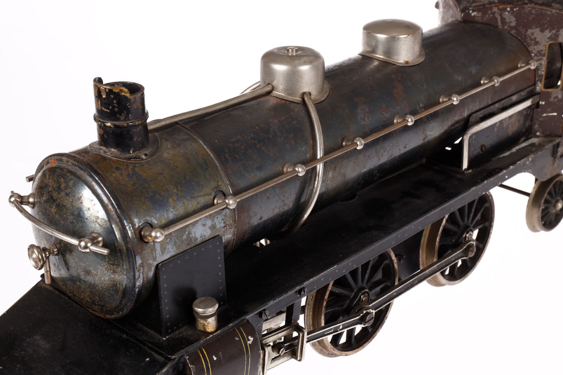 Märklin große 2-B-1 Dampflok ECE 4023, mit 3-A Tender, Spur 3, spiritusbetrieben, braun - Bild 7 aus 9