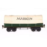 Märklin Planewagen, Spur 1, HL, LS und gealterter Lack, L 31,5, Z 3