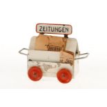 Kibri Zeitungswagen, HL, mit Zeitungen, LS, L 9, Z 2-3