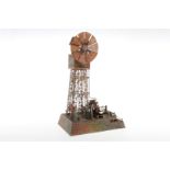 Doll Windmühle, HL, mit Wasserrad und Hammerwerk, RS, H 46,5, zum Herrichten