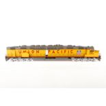 KTM Scale Models Diesellok ”Union Pacific” 6908, Spur 0, elektr., 2-Leiter, Metall, grau/gelb,