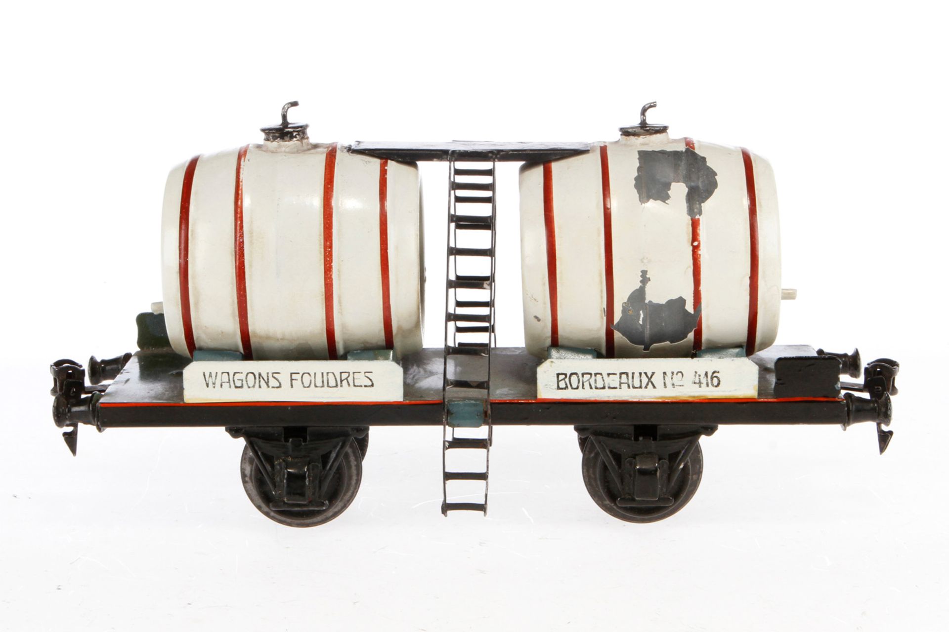 Märklin franz. Weinwagen 1940, Spur 1, HL, tw verdellt, LS, L 24,5, Z 3