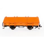 LGB Hilfswagen 4011, Spur G, orange, Alterungsspuren, OK, Z 2-3