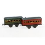 2 Issmayer Personenwagen, Spur 0, CL, LS, L 15, Z 3