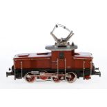 Märklin E-Lok CEB 800, Spur H0, braun, LS und Alterungsspuren, im leicht besch. OK, sonst noch Z 2-