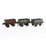 3 Bing Güterwagen, Spur 1, CL, L 15, Z 4