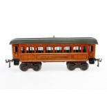 Bing amerik. Pullman-Schlafwagen, Spur 1, CL, mit 4 AT, 2 Achslagerblenden fehlen, Dach rest., LS tw