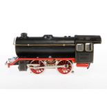 Märklin B-Dampflok, Spur 0, elektr., ohne Tender, NV, ÜL, tw ergänzt, Z 4