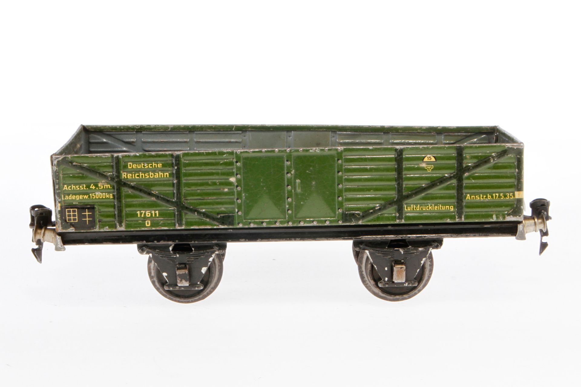 Märklin offener Güterwagen 1761, Spur 1, CL, L 24, Z 4