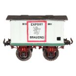 Bing Export Bierwagen, Spur 1, uralt, HL, 2 ST, kleine LS, L 15, noch Z 2