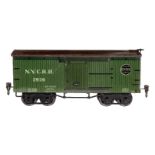 Märklin amerik. ged. Güterwagen 2926, Spur 1, uralt, CL, 2 ST, 4A, Bremsspindel, leichte