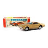 Bandai Toronado 4191, Japan, Blech, batteriebetrieben, min. Alterungsspuren, L 27, OK, Z 2