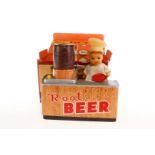 ”Root Beer”, Japan, Blech/Kunststoff, batteriebetrieben, L 20, OK als Kulisse, Alterungsspuren, Z