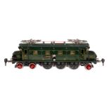 Märklin 2-C-1 E-Lok HS 70/12920, Spur 0, elektr., grün, mit 2 el. bel. Stirnlampen, kleine