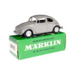 Märklin Volkswagen 8005, grau, LS und Alterungsspuren, im Replik-Karton, sonst Z 1-2