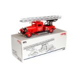 Märklin Werksfeuerwehr 1991, rot, mit Schlüssel, Alterungsspuren, L 45, OK, Z 1-2