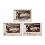3 Märklin Kataloge "Die große Spurweite 0" 1949, 1951 und 1952, Alterungsspuren