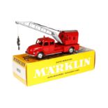 Märklin Autokran 8031, rot, LS und Alterungsspuren, OK, sonst Z 1-2