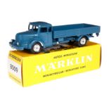 Märklin Grupp-Lastwagen 8009, blau, LS und Alterungsspuren, im OK, Z 1-2