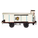 Märklin Münchner Kindl Bierwagen 1988, Spur 1, HL, glatte Ausführung, mit BRHh und 2 ST, LS und