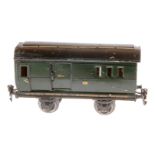 Märklin Post/Gepäckwagen 1905, Spur 1, HL, mit Inneneinrichtung, 2 AT und 2 ST, LS und gealterter