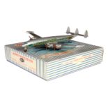 Dinky Flugzeug 60 C, silbern, LS und Alterungsspuren, OK, Z 2