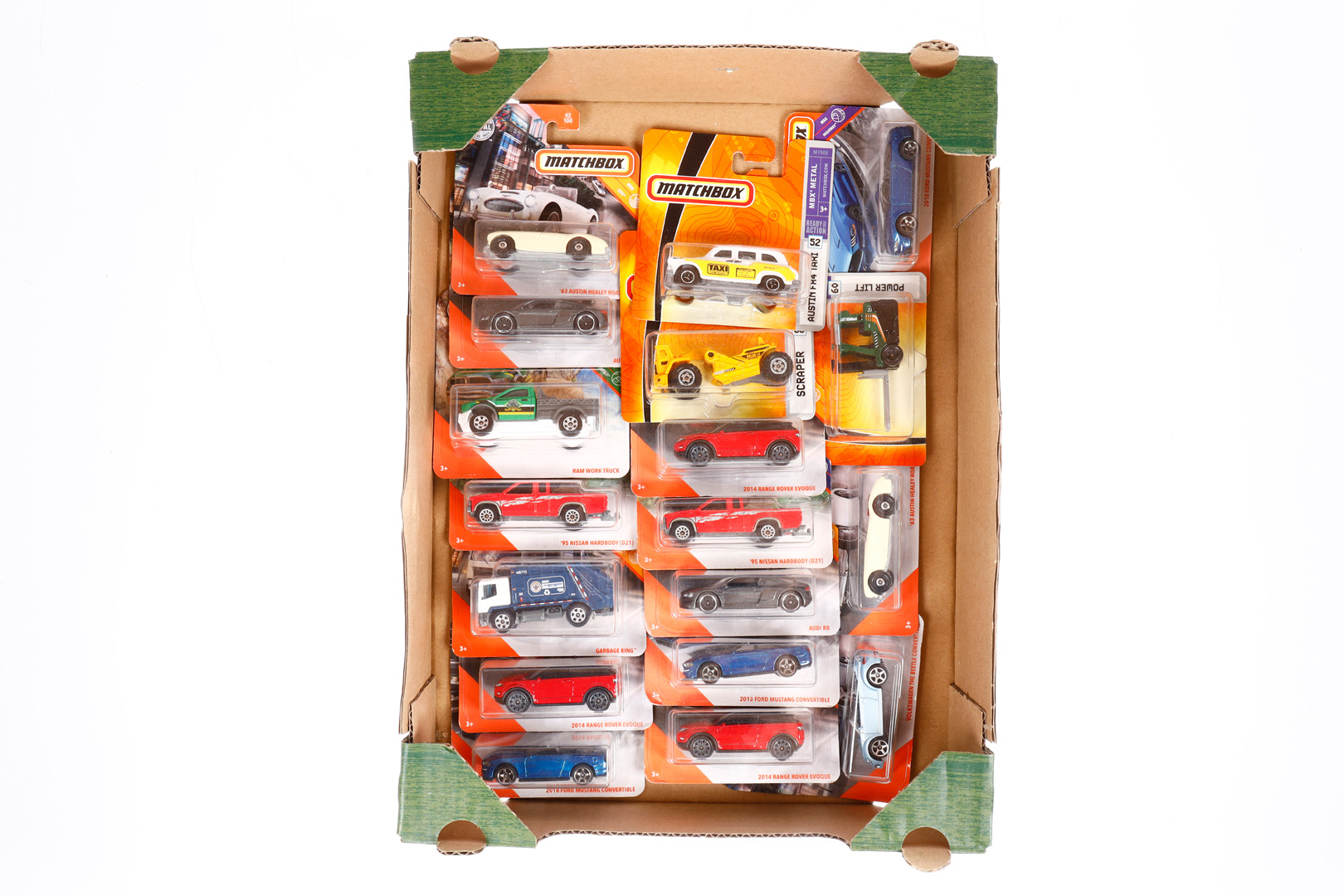 18 Matchbox Autos, je OVP, Z 2