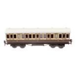 Engl. Abteilwagen 1322 LNWR, Spur 0, CL, tw rest. und ergänzt, LS, L 30,5, Z 3