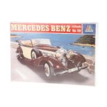 Italaerei Bausatz Mercedes Benz 701, Maßstab 1:24, wohl komplett, im leicht besch. OK,