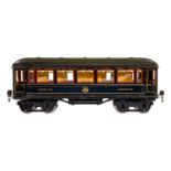 Märklin int. Schlafwagen 1747 G, Spur 1, CL, mit Inneneinrichtung, 4 AT, Gussrädern und Replik-