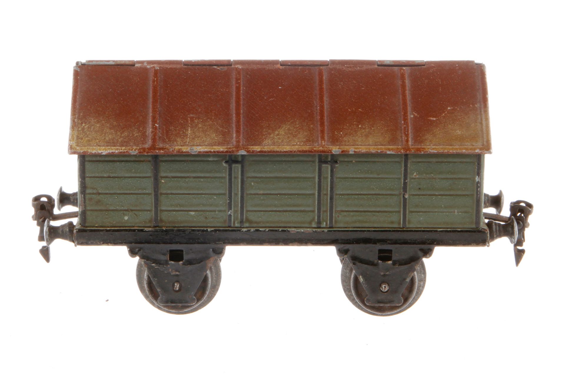 Märklin Zementwagen, Spur 1, HL, Schwarzbereiche nachlackiert, LS, L 19,5, Z 3