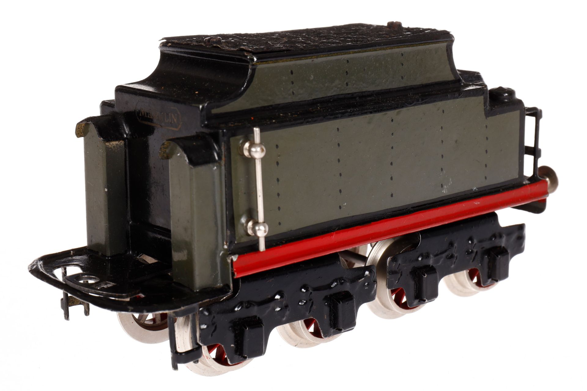 Märklin 2-B-1 Dampflok CER 66/13020, Spur 0, elektr., grau/schwarz, mit Tender, kW und 2 el. bel. - Bild 6 aus 8