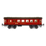 Märklin Mitropa Speisewagen 1842 G, Spur 1, CL, mit Inneneinrichtung, 4 AT, Gussrädern, versch.