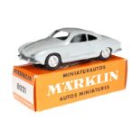 Märklin Karmann Ghia Coupet 8021, grau, LS und Alterungsspuren, OK, Z 1-2