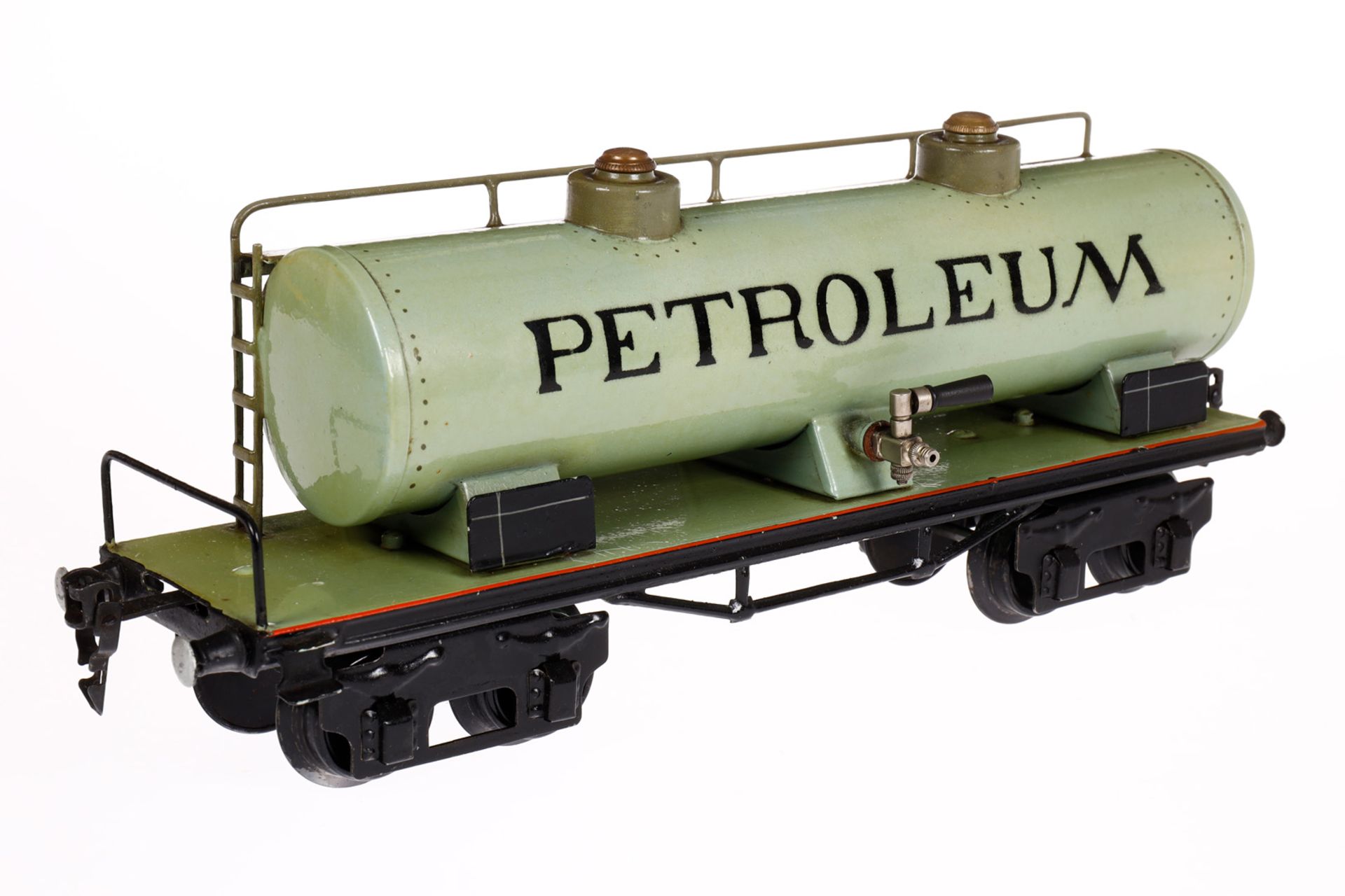 Märklin Petroleum Kesselwagen 1954, Spur 1, HL, kleine Ausbesserungen, LS und gealterter Lack, L - Bild 2 aus 4