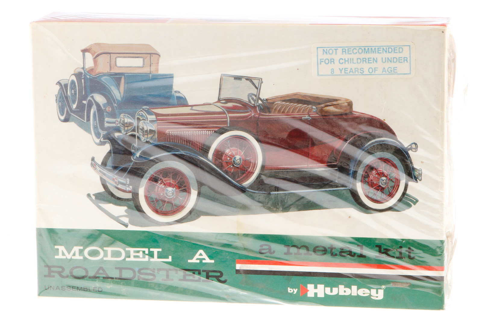 Hubley Bausatz Roadster 4850, wohl komplett, im leicht besch. OK, Alterungsspuren