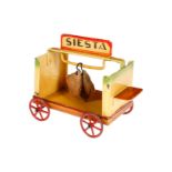 Kibri Siesta-Wagen 38/00, HL, mit 2 Kissen, LS und Alterungsspuren, L 7,5, sonst Z 2