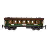 Märklin schweizer Personenwagen 1841 G, Spur 0, CL, mit Inneneinrichtung, 4 AT, Gussrädern,