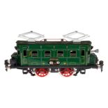 Märklin E-Lok RS 66/12910, Spur 0, elektr., grün, mit 2 el. bel. Stirnlampen, LS tw ausgeb.,