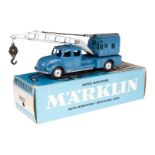 Märklin Autokran 8031, blau, LS und Alterungsspuren, OK, sonst Z 1-2