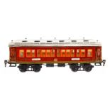 Märklin Mitropa Schlafwagen 1933 G, Spur 1, mit Inneneinrichtung, 4 AT, Gussrädern, Schildern und