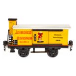 Märklin Bananenwagen 1992, Spur 0, HL, mit BRHh und 2 ST, kleine Ausbesserungen, LS und gealterter