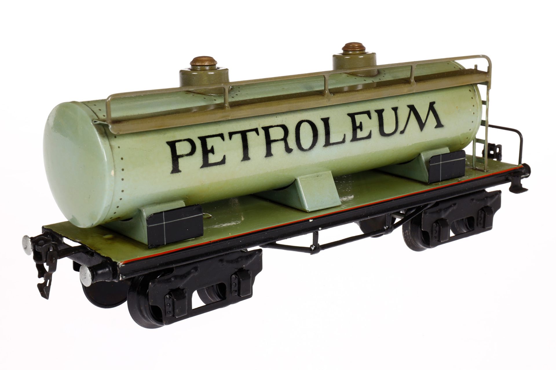 Märklin Petroleum Kesselwagen 1954, Spur 1, HL, kleine Ausbesserungen, LS und gealterter Lack, L - Bild 3 aus 4